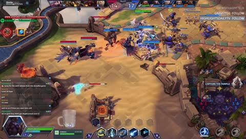 Standing in the Orphea ultimate......