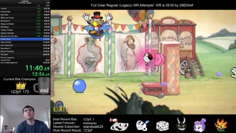 Cuphead - Full Clear Regular (Legacy) - World Record Speedrun 39:30