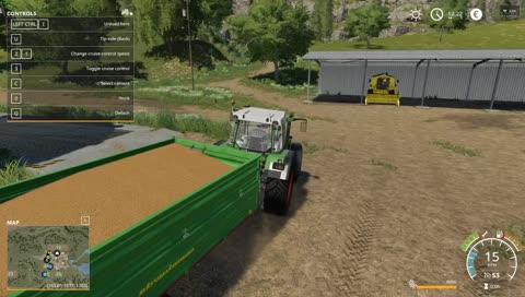 så er det nu vi skal prøve det nye farming simulator 19 kom ind og være med 