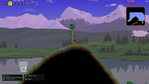 Terraria Novice Player | Trying to Kill The Eye!!