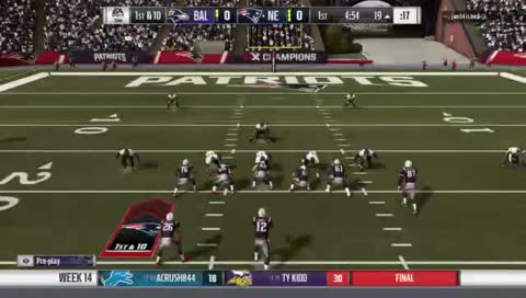 TFGO RAVENS @ PATRIOTS