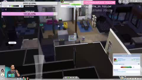 1 monitor - Talk at 200F - Sims4 - Nice streams, silent videos.