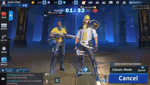 Long Time Wait To Enter The Match