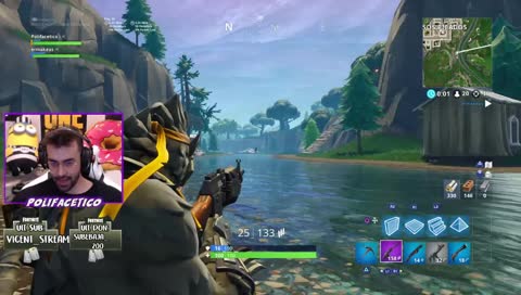 🔴 AUXILIO ME DESMAYO, VENTE PAKÁ' MI HERMANO!!!! | FORTNITE