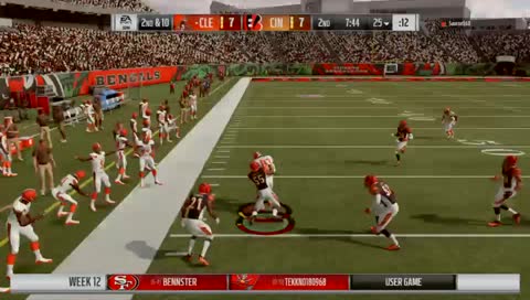 @ML week 12 Browns @ Bengals