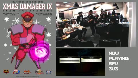 XMAS DAMAGER IX : TEAM TOURNAMENT + DAMAGER CUP LCQ