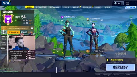 Fortnite Duo squad practice 