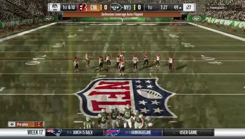 Darnold perfect throw to Robby Anderson