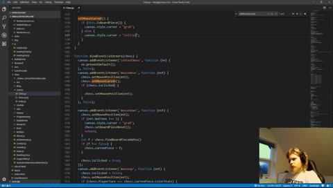 Javascript. Still Making Chess I suppose
