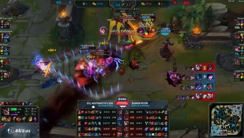 ESL National Championship CZSK - 5. hrací den LoL - Jednorožci vs NecroRaisers (BO2)