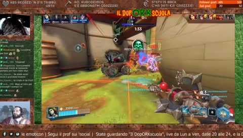 [IT/EN] Il dopORKscuola: h20 Creative; h22 Paladins! - !suoni !emote !social 