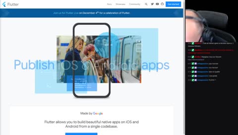 🔞 Dev mobile avec #flutter #dartlang