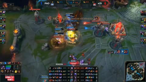 Panathinaikos AC esports vs. x25 Esports |SEC LoL Season 8 

