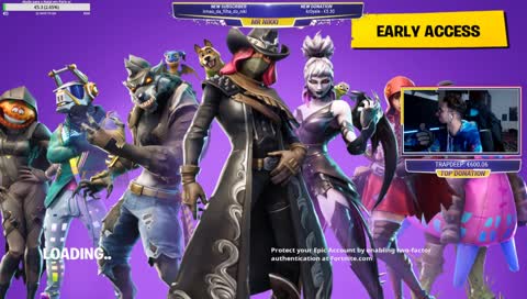 FORTNITE COM SUBS o/