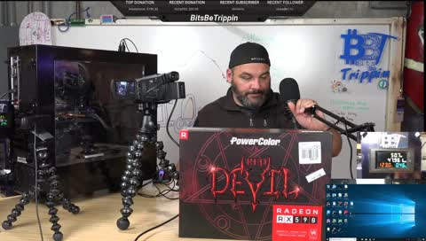 #cryptocurrency Let's unbox a PowerColor RX590 and check it out