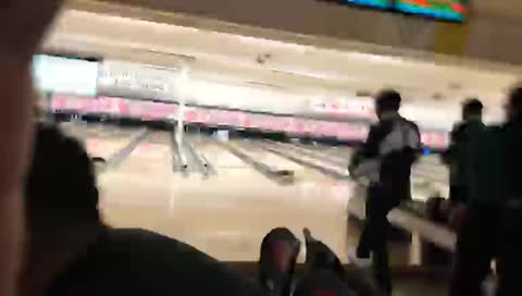 Sunday night bowling league wit fam