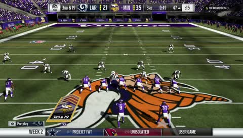 GRID Week 2 Rams @ Vikings