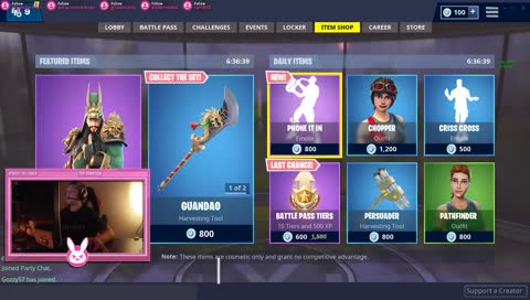 [SWE/ENG] Fortnite.follow games  !setup !donate.