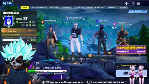 [Esp/Ing] 🦊¡Zorrorin Blue + Sorteo PC, Jugando Con Followers!🦊