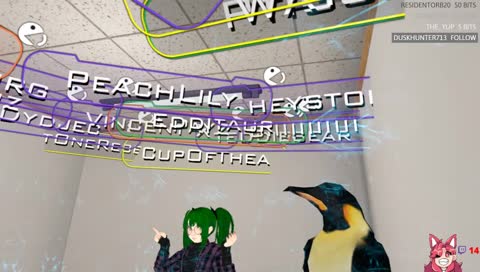 "vrchat's my favourite"