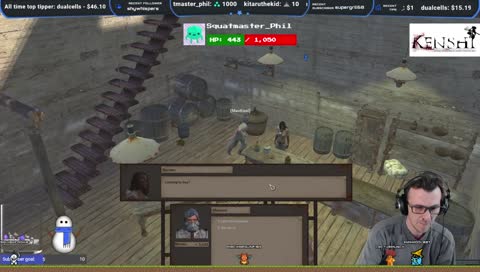 Hey Human! Kenshi! Crazy new game! Open World Sandbox Insanity... ;) Come hang out ! Day 2