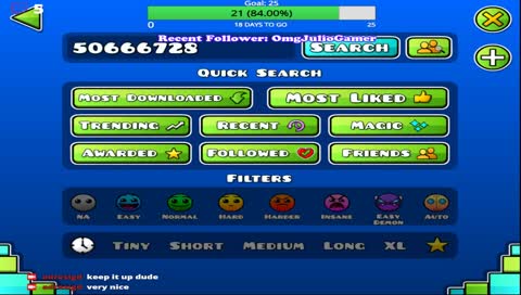 Playing some Geometry Dash [REQ: ON]