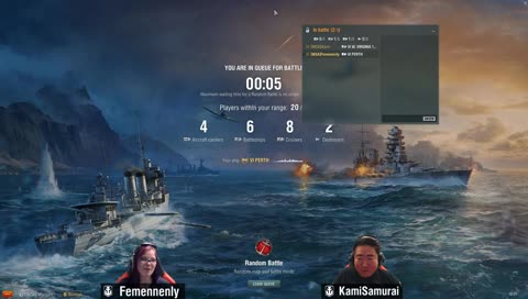 [EN] Division Day with KamiSamurai and Femennenly