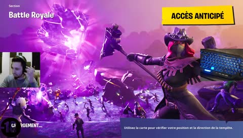 [CAM/720P/FR] Warigane le débile sur FORTNITE !