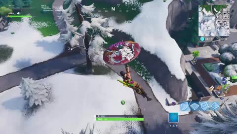 Frio pero repartiendo al personal! 