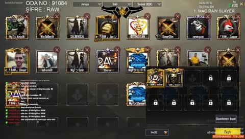 PUBG MOBİLE MİLLİ TAKIMI CUSTOM DA @woxier