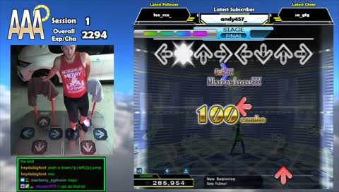 Fat Man Back To DDR Singles To Finish Up