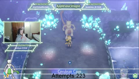 (Let's Go Pikachu!) SHINY MEWTWO!! ONLY 223 RESETS!!