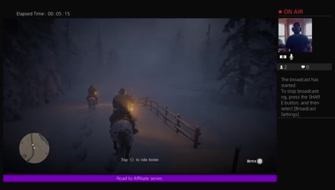 Starting our Red Dead 2 Adventure