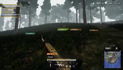 When camping behind a tree goes wrong