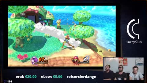 CURRY CLUB SUR SUPER SMASH BROS ULTIMATE !