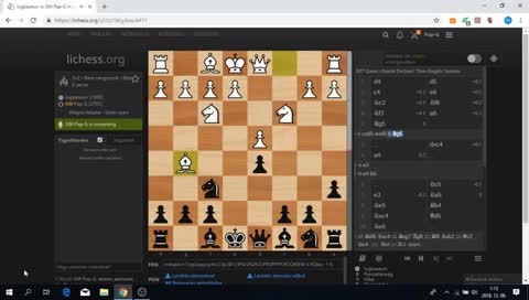GM Pap-G is playing 3+1 casual blitz against viewers @lichess.org