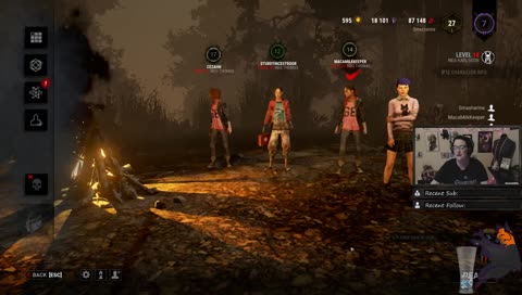 DBD with frans...New background !art !party