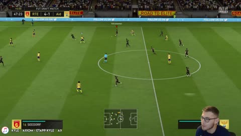 FIFA 19 with a very pro athlete player