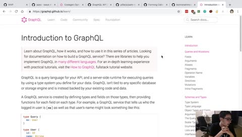 Webdev React and GraphQL
