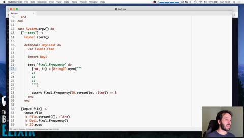 Highlight: Elixir and Advent of Code, Day 1: https://adventofcode.com/2018/day/1