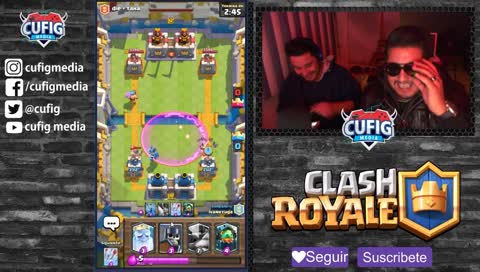 !!ECHANDO FIESTA!!! CLASH ROYALE