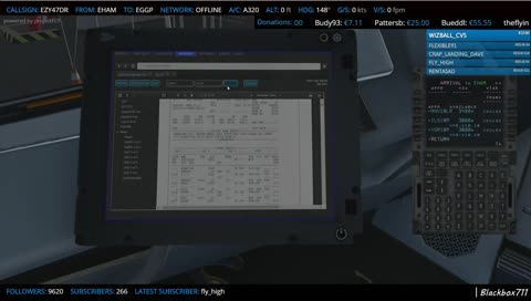 [XP11.30b7] FF320 from EHAM to EGGP