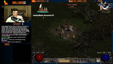 Diablo 2 - Ladder Reset - Gear Hunting [nosrl] !podcast