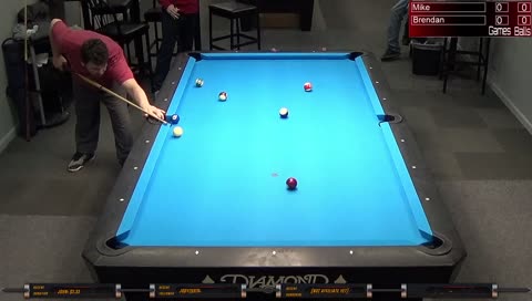 [12-10-18] Mike Malter vs Brendan Sullivan One Pocket  #onepocket #pool