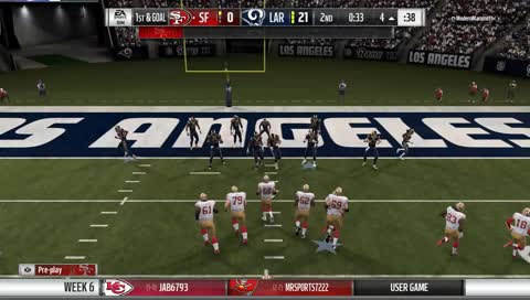 LOC Year 3 Week 6 49ers @ Rams