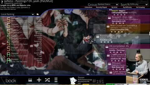 Short round of osu!mania before trying to stream Let's Go: Eevee, if mic stops working again I'll try Asassin's Creed 1 instead  | !discord