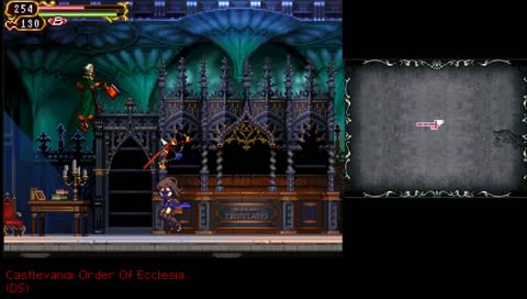 Castlevannia: Order Of Eccelsia - thigh high backuum action