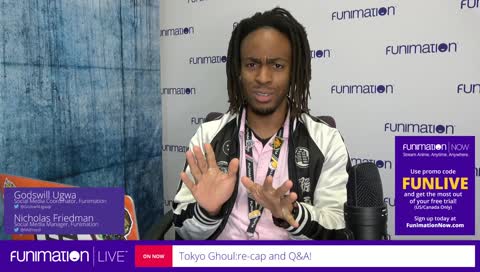 FunimationLive Presents... Tokyo Ghoul:re-cap and Q&A!