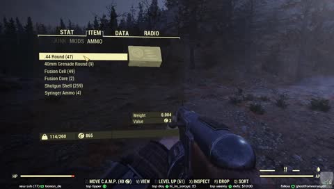 Level 200+ with a sweet gun, fort and dress | Fallout 76 M-F #Charity