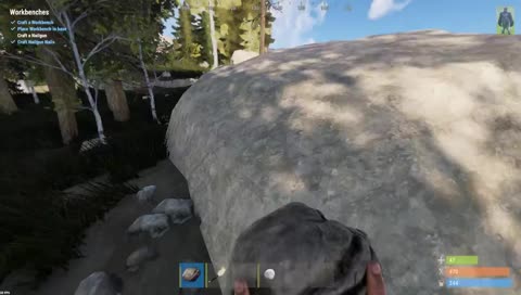 from rock to 💦 in 3 seconds
